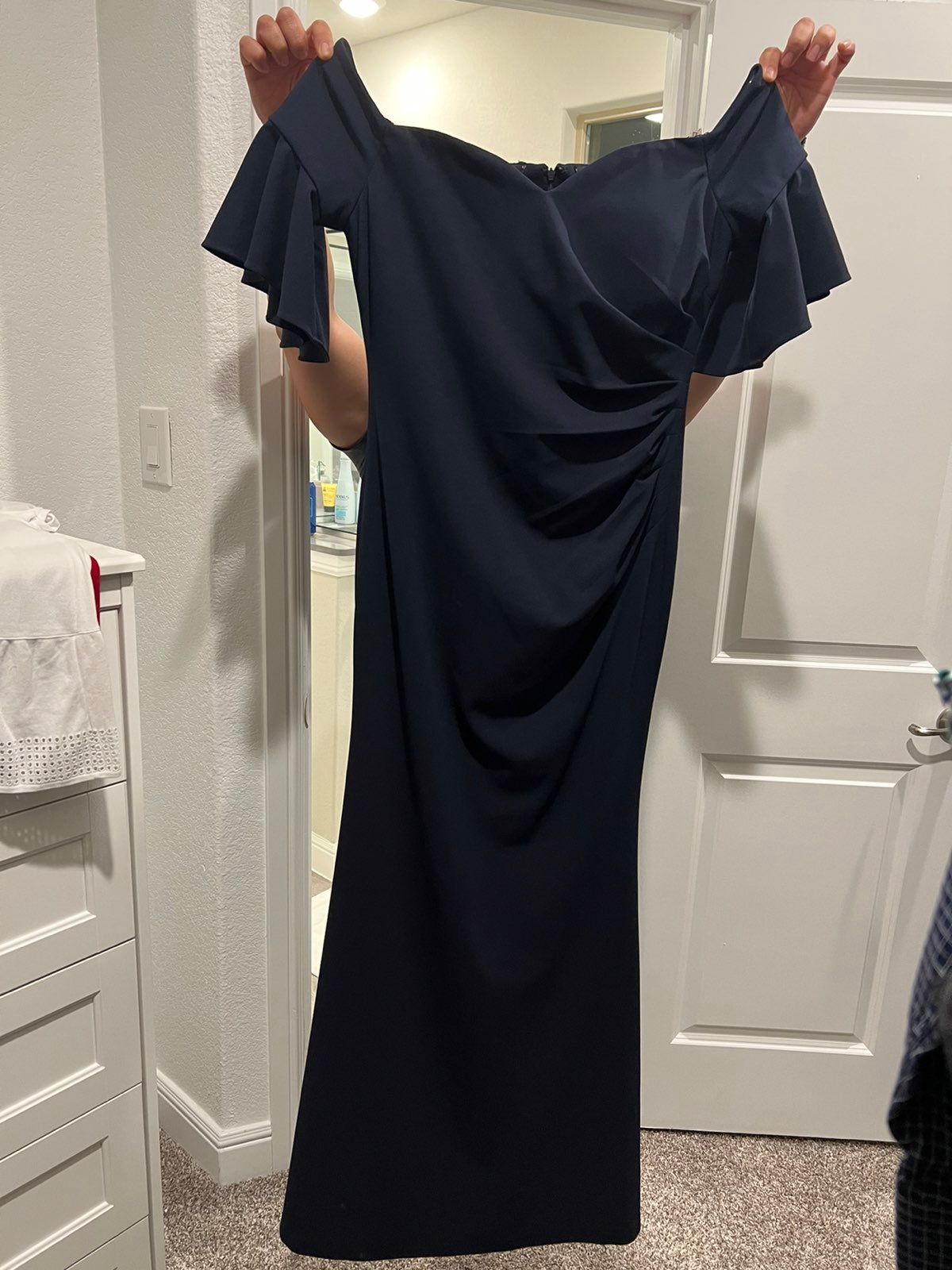 Calvin klien Long navy blue dress