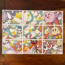 Kirby Mass attack trading card set