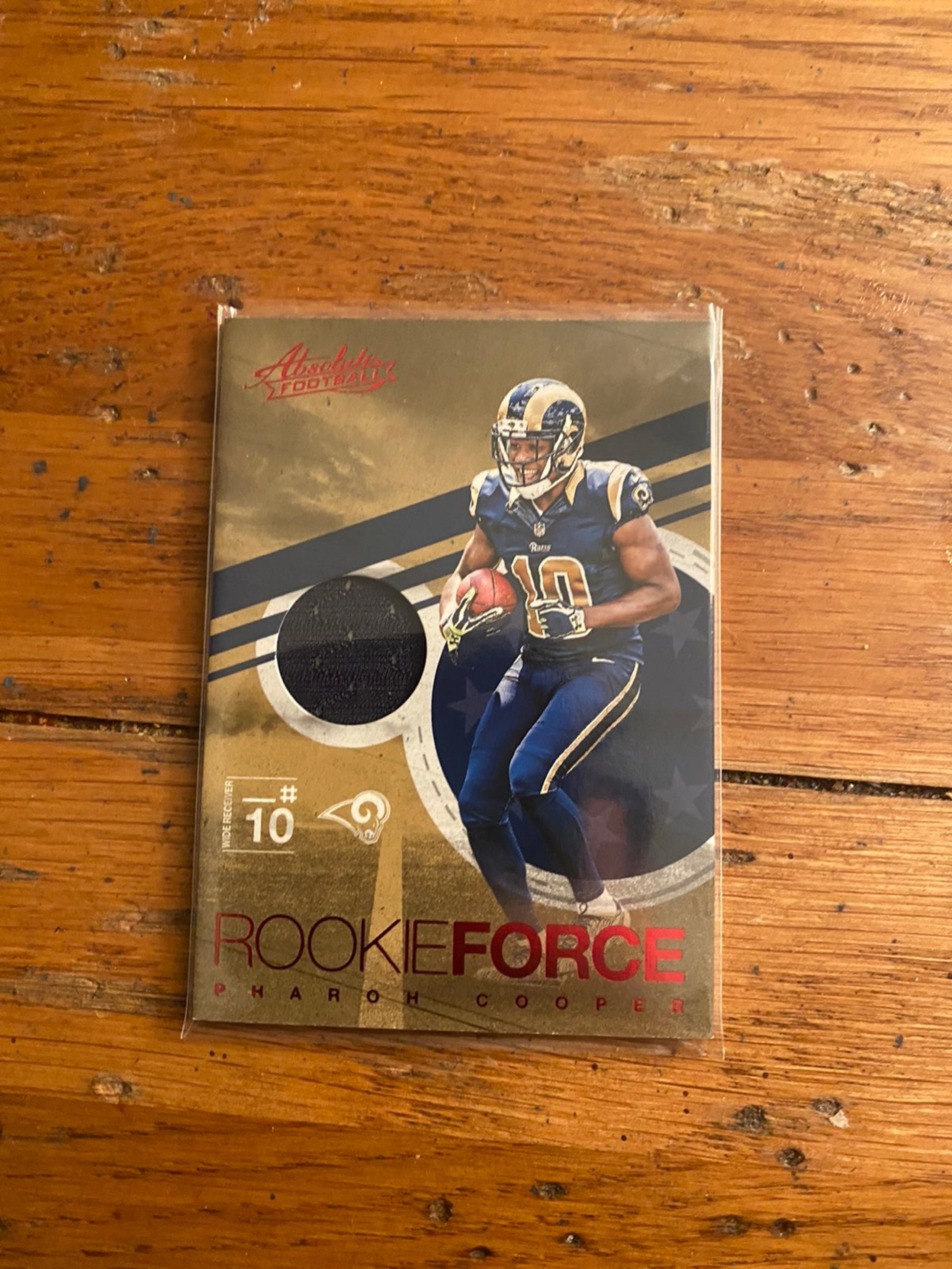 Pharoh Cooper rookie patch 2016