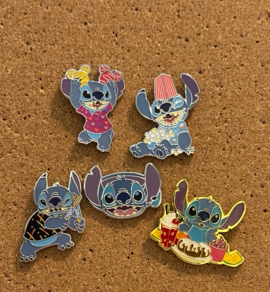 disney pin lot ( stitch pins)