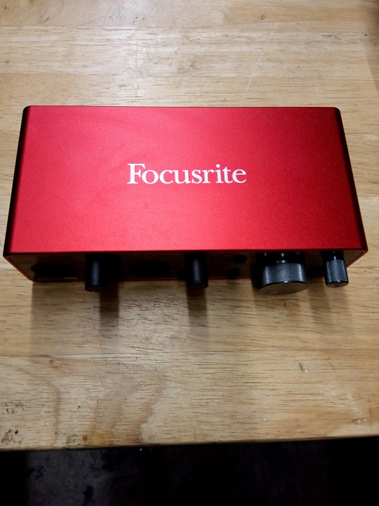 FOCUSRITE SCARLETT 2I2 3RD GEN USB AUDIO INTERFACE/W MIC