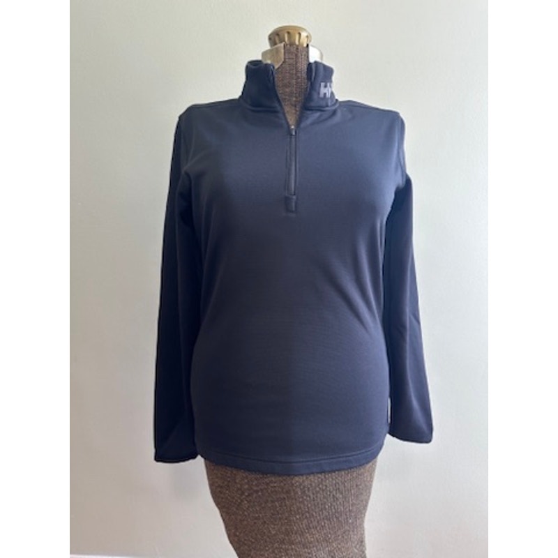 Helly Hansen black fleece quarter zip pullover size L