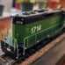 HO Scale Walthers Mainline EMD GP9 PhII Burlington Northern #1714 DCC/SOUND