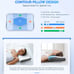 Super Comfort Ergonomic Neck Pillow for Head and Shoulder Pain Relief