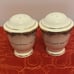 MONTPILLEIR MIKASA FLORAL SALT & PEPPER SHAKERS SET ~GORGEOUS~JAPAN ~RARE