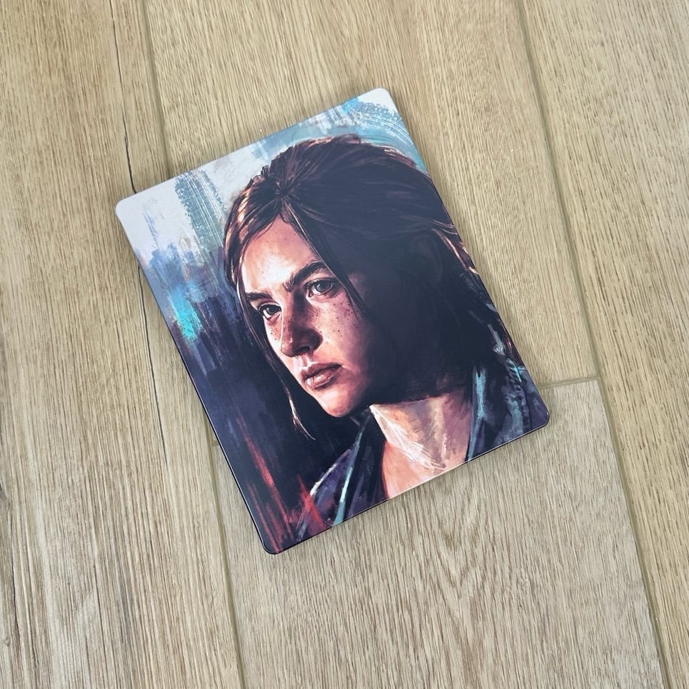 The Last of Us Part 2 collector steel case and game