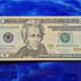 Fancy 20 dollar US bank note 09101090 serial number
