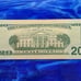 Fancy 20 dollar US bank note 09101090 serial number