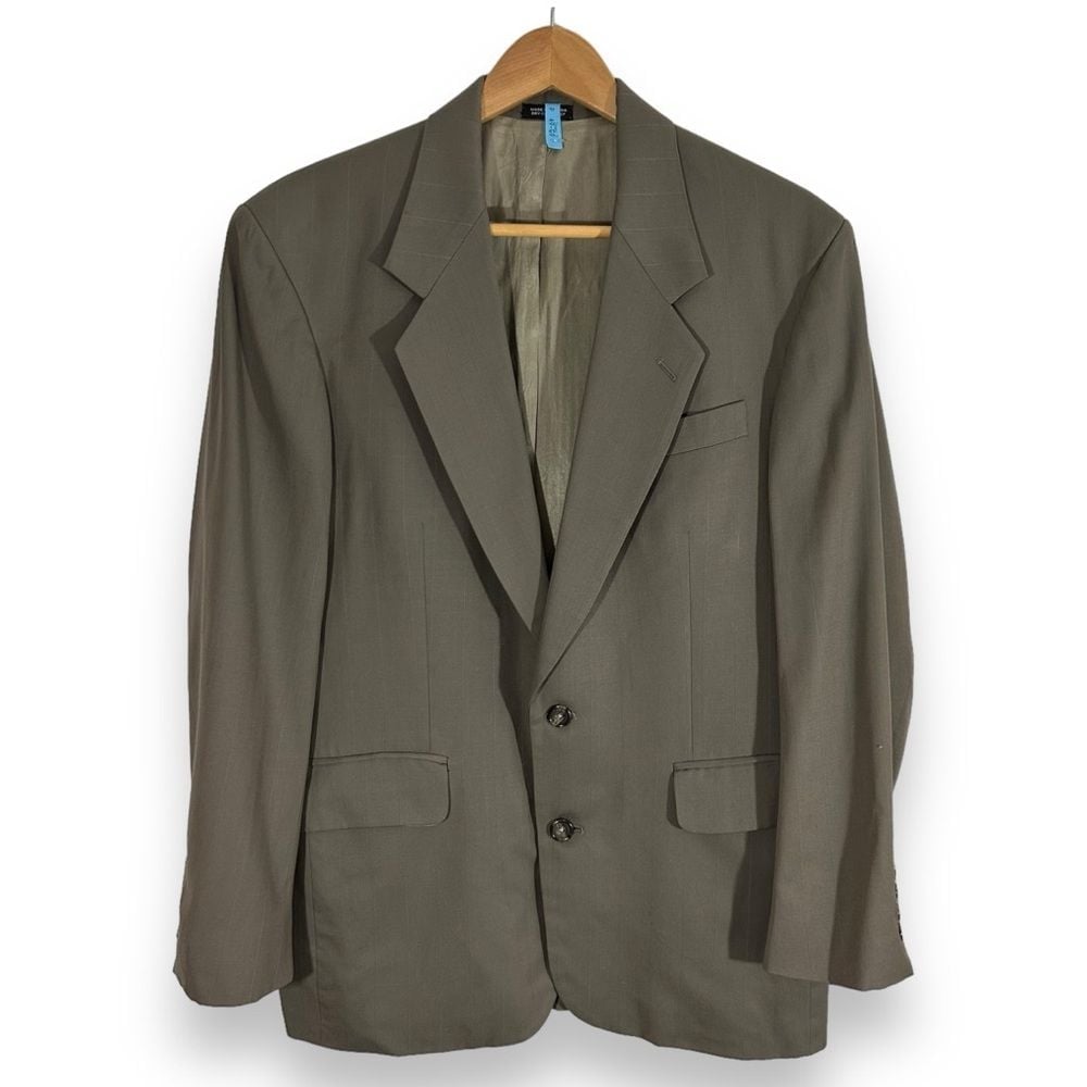 Oscar de La Renta 2 Button Blazer Jacket Mens 38S