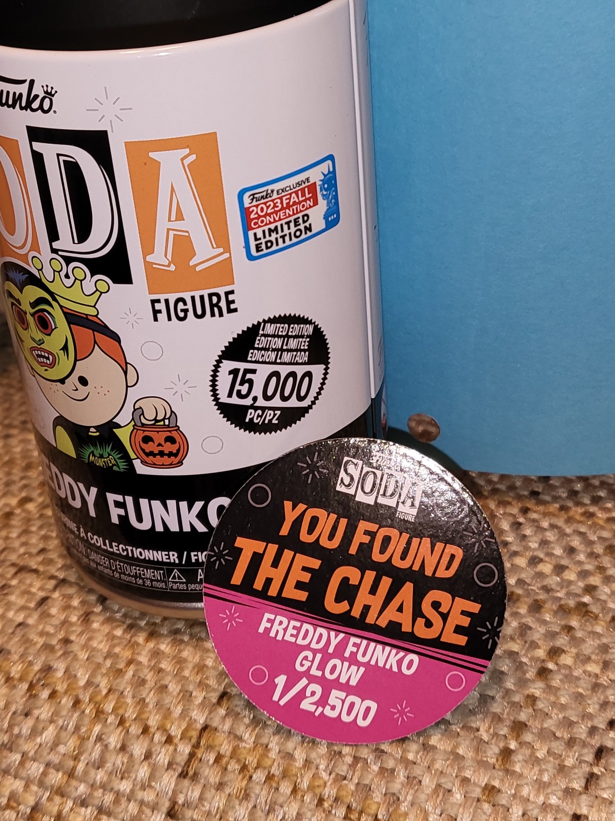 Freddy Funko Trick or Treat LIMITED EXCLUSIVE CHASE GITD Funko Soda
