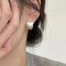 925 Sterling Silver Large Bead Earrings, 925 Sterling Silver, Solid 925 Sterling