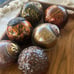 Pier 1 Round Glass & Metal Decorative Ball Decor (6)