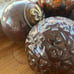 Pier 1 Round Glass & Metal Decorative Ball Decor (6)