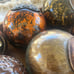 Pier 1 Round Glass & Metal Decorative Ball Decor (6)