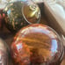 Pier 1 Round Glass & Metal Decorative Ball Decor (6)