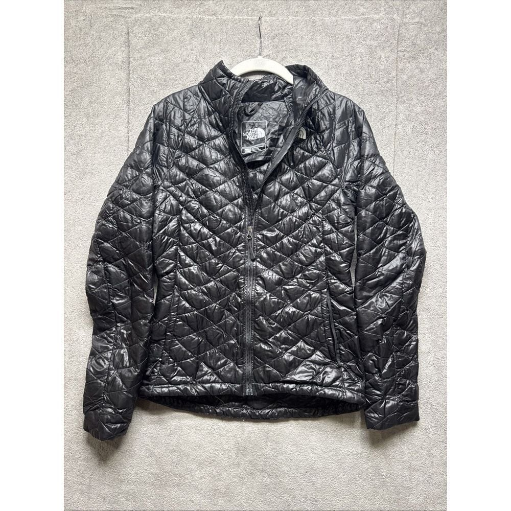 The North Face Jacket Womens XS Black Quilted Thermoball insulated Puffer