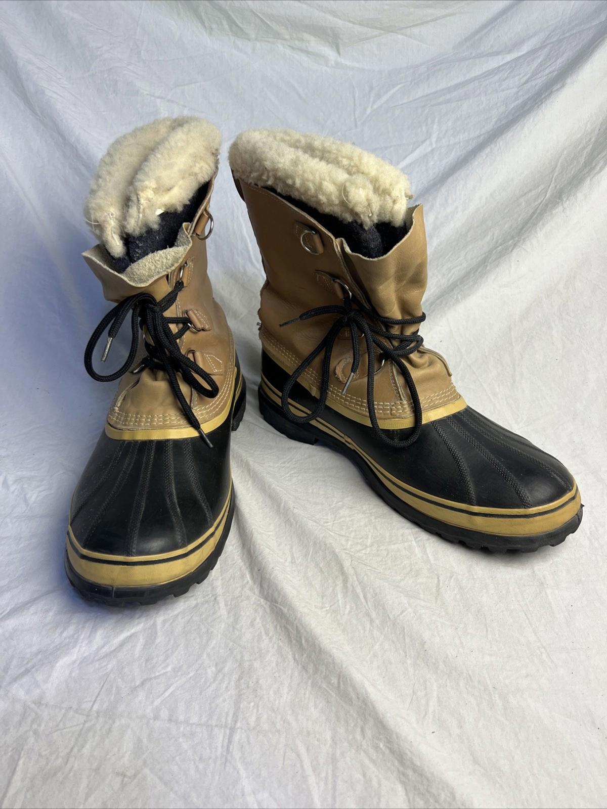 Sorel Caribou Men's Snow Work Boots US Men's Size 13