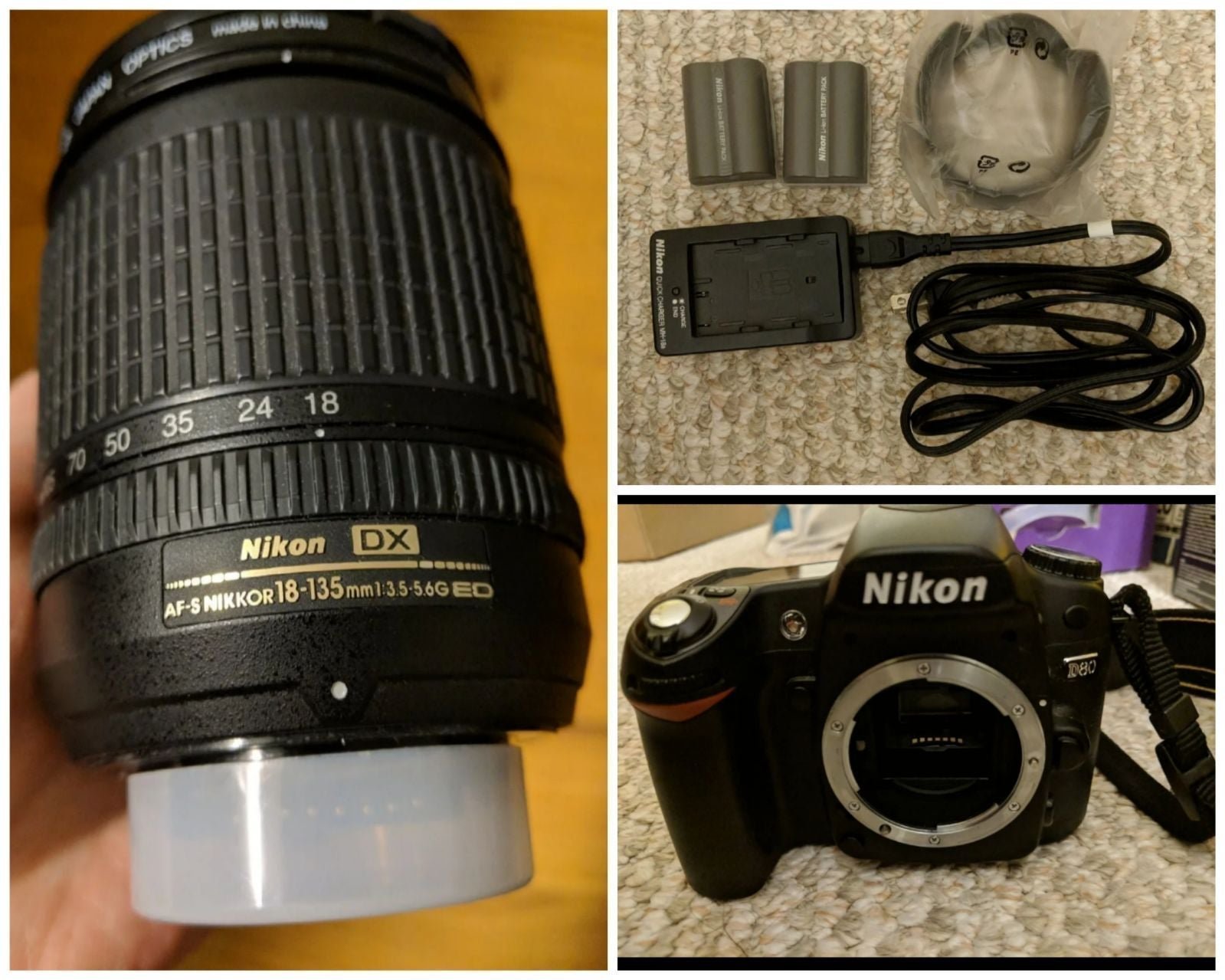 Nikon D80 & accessories