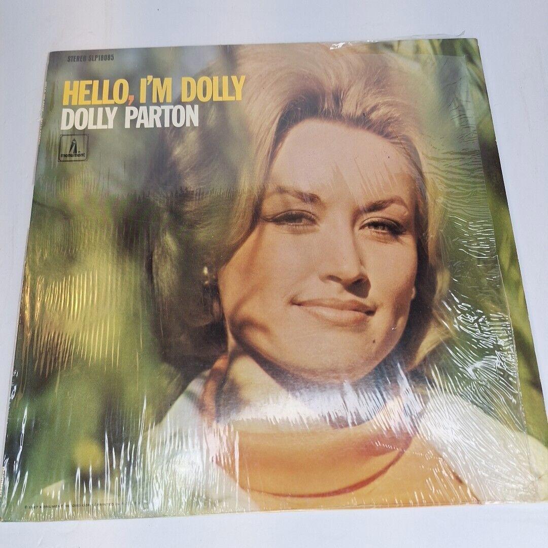 DOLLY PARTON ~ HELLO, IM DOLLY! LP ~ MONUMENT SLP-18085 Stereo ~ Rare Orig VG+