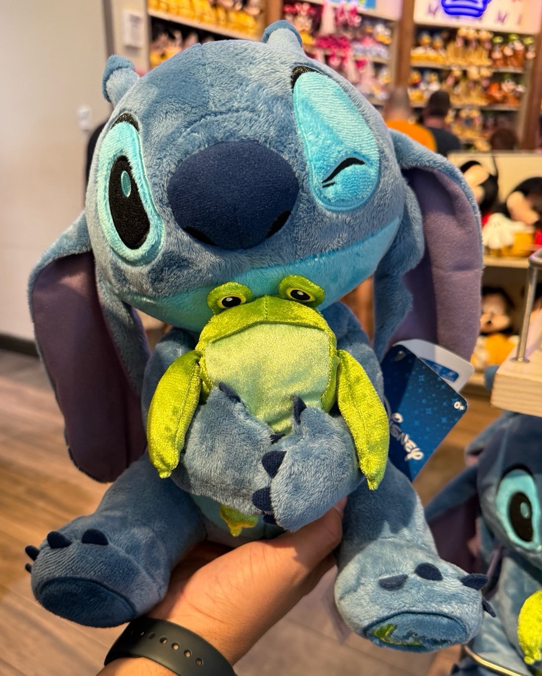 Disney Parks Exclusive Stitch and Frog 626 Day 2025 Plush
