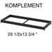 New KOMPLEMENT 29 1/2x13 3/4 Clothes rail black-brown 004.464.64 for IKEA PAX w
