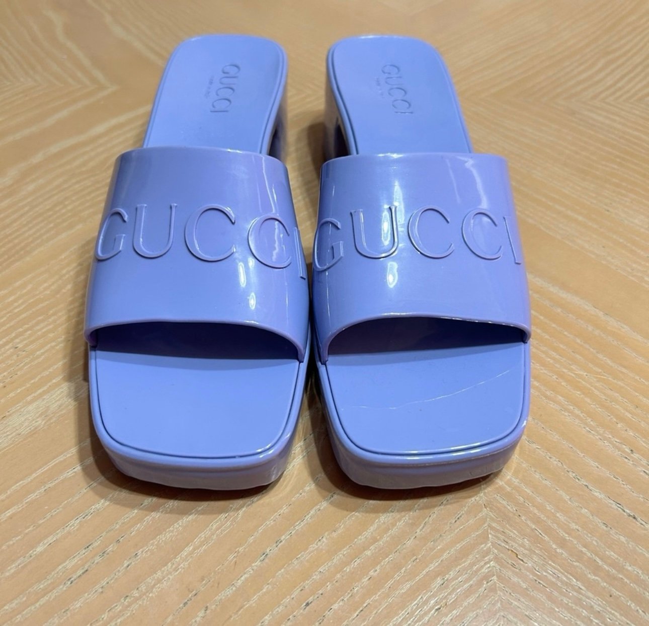 Gucci Pumps Sandals size 39 women in light purple color