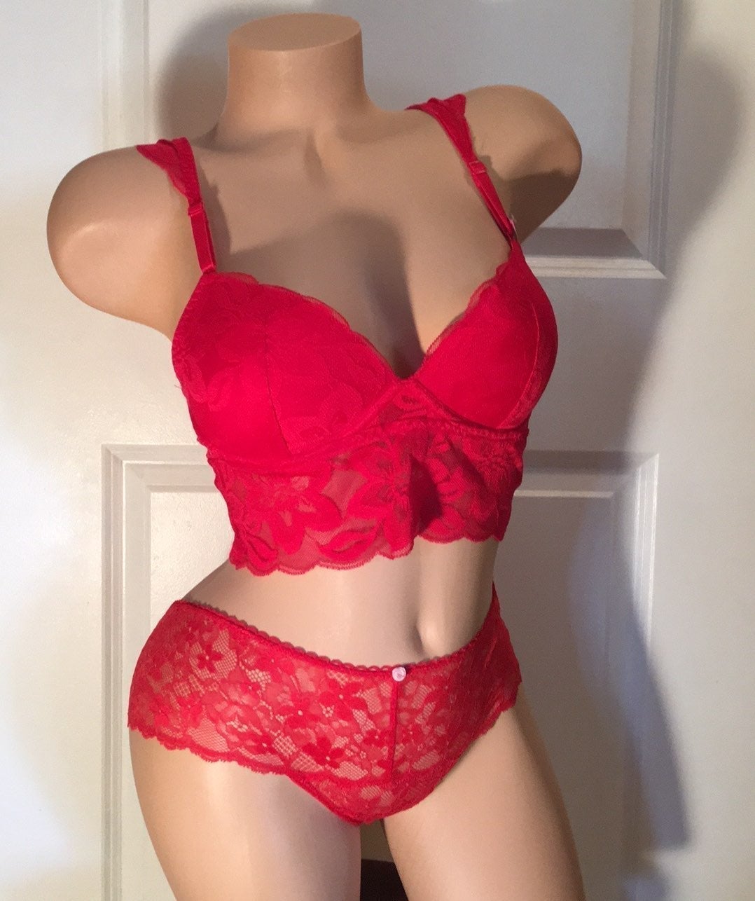 Pink push up set size Small NWT