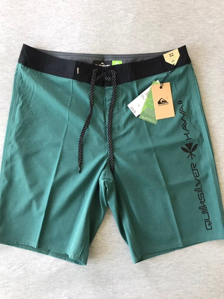 Quiksilver Hawaii Board Shorts in Green
