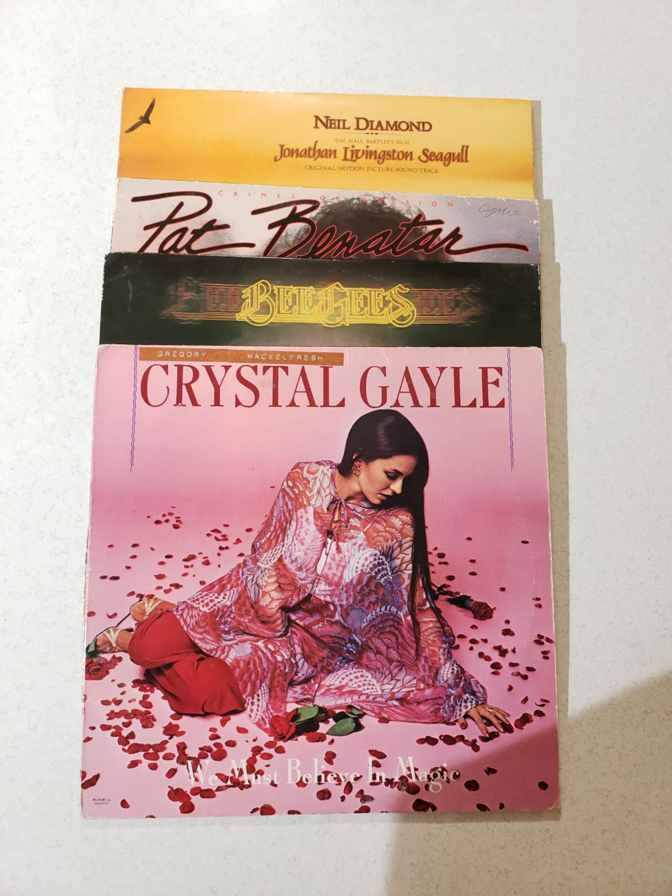 Lot 4 Vinyl Albums Crystal Gayle