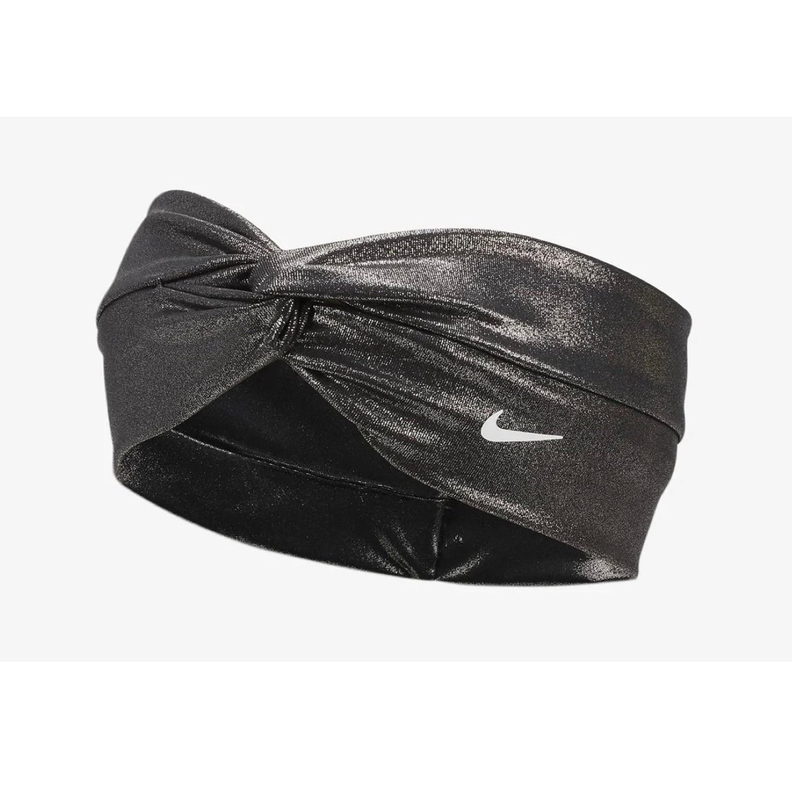 Nike metallic twist knot yoga workout sport gear headband.