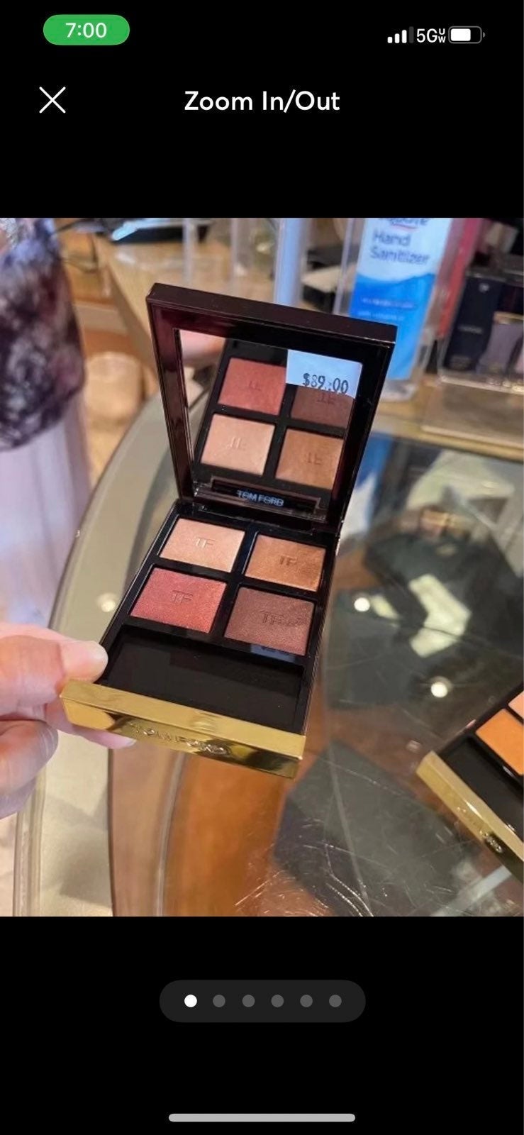 Tom Ford Eye Color Quad honey moon and body heat