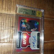 Matt Hughes Auto #68/99 BGS 9.5 Auto 10