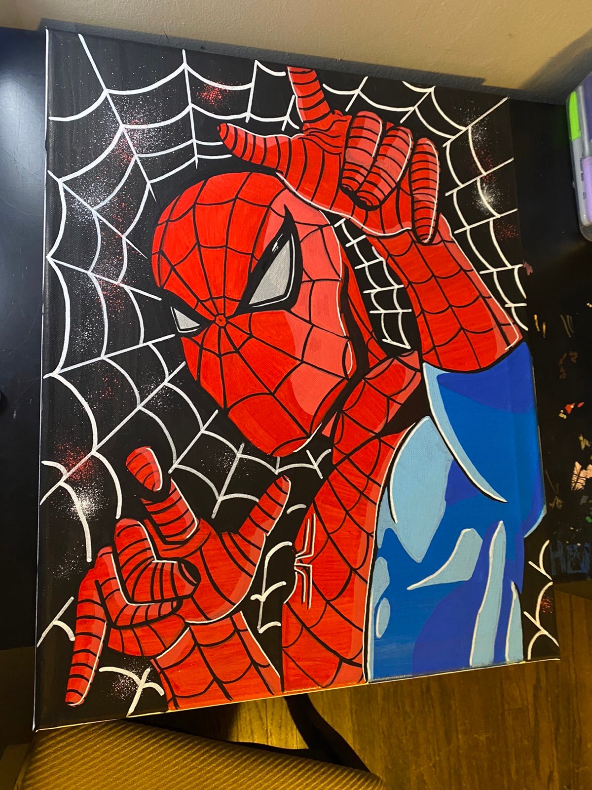 Spiderman canvas