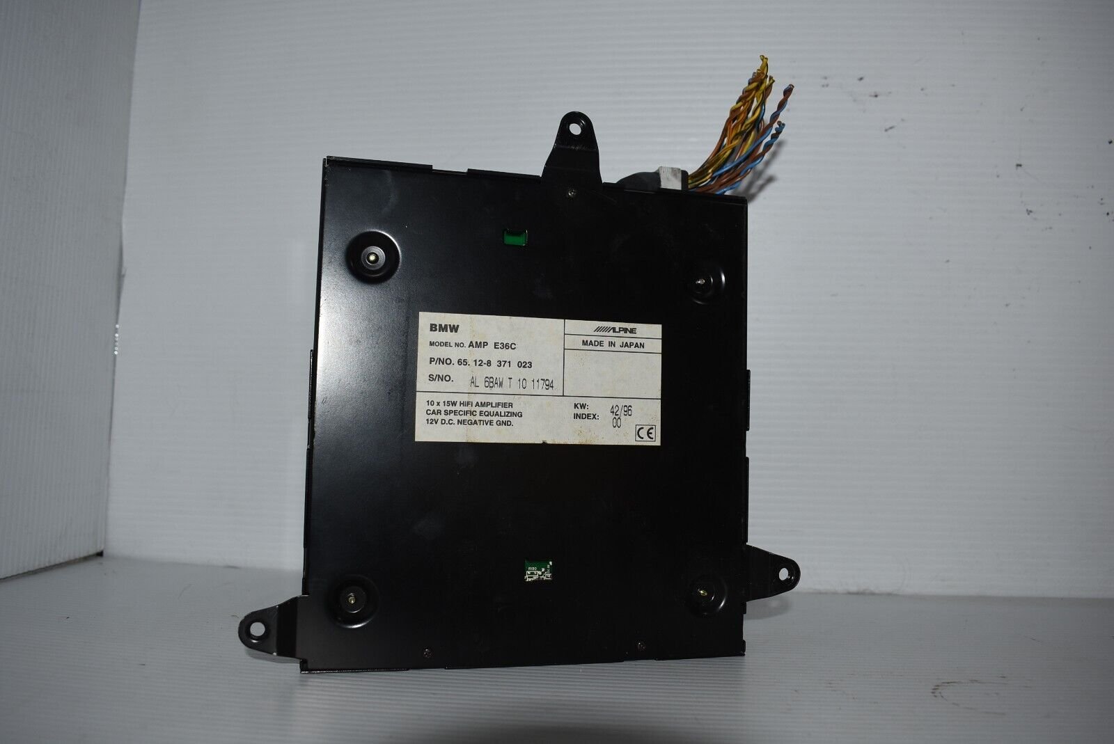 BMW E36 94-99 Amp Amplifier Radio Audio OEM 95 96 97 98 E36C Alpine LM23