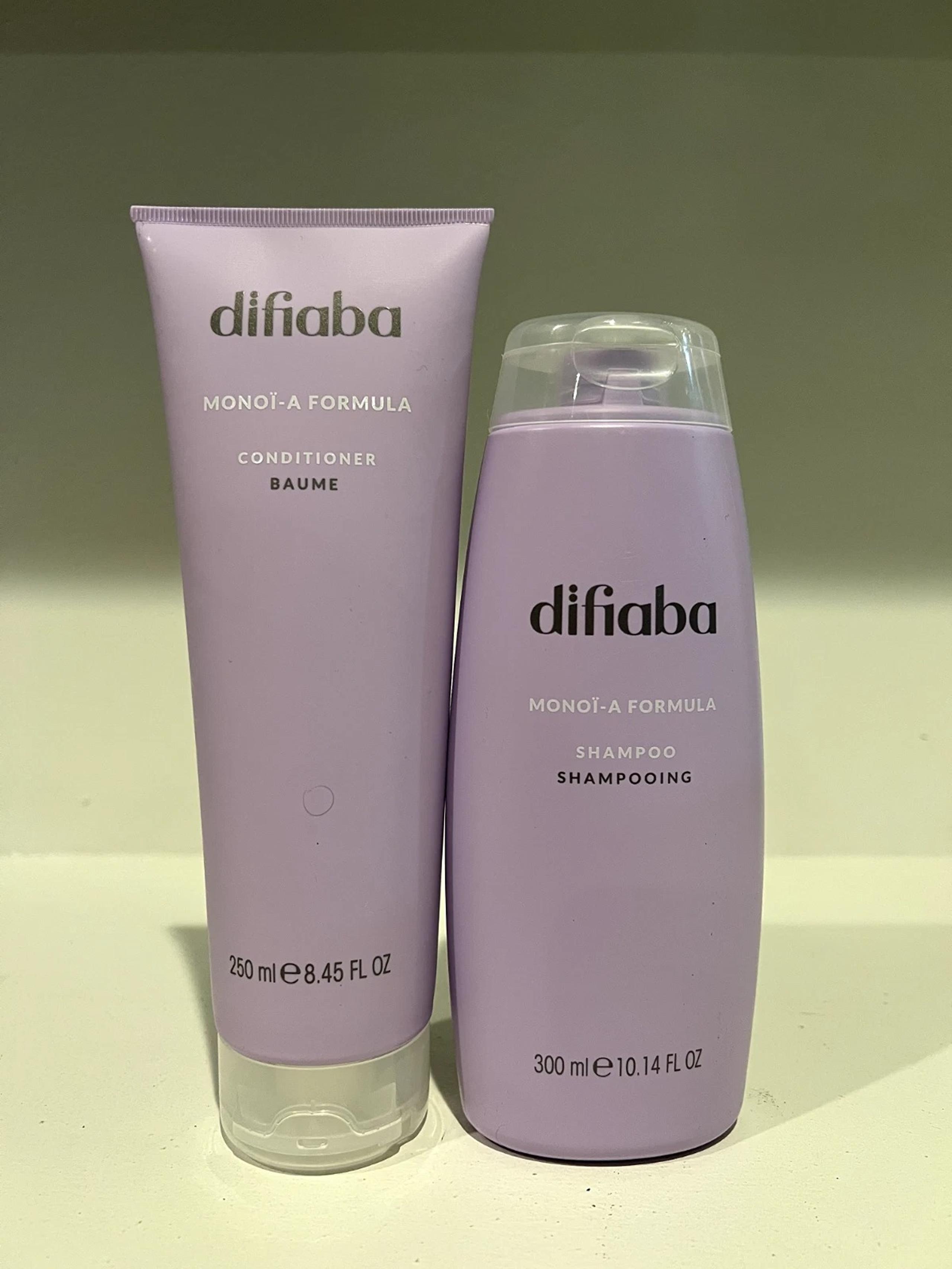 Difiaba Monoi-A Formula Shampoo 10.14 oz & Conditioner 8.45 Oz