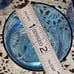 Set of 4 Elegant Glass Noritake Rainbow Blue Goblets Small 5.75