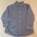 Tommy Hilfiger Blue & White Button Down Shirt Boy's Size 4