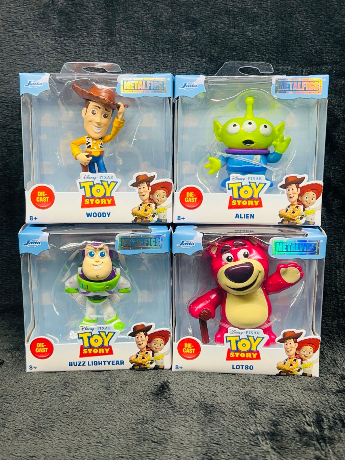 New Disney Pixar TOY STORY Diecast Metalfigs Complete Set Jada Toys NEW 2025 Sea