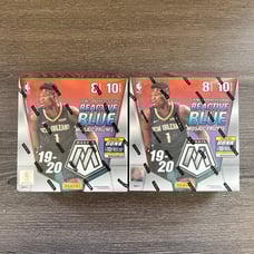 Lot 2x - 2019-20 Panini Mosaic Basketball Mega Box Brand New Factory Sealed