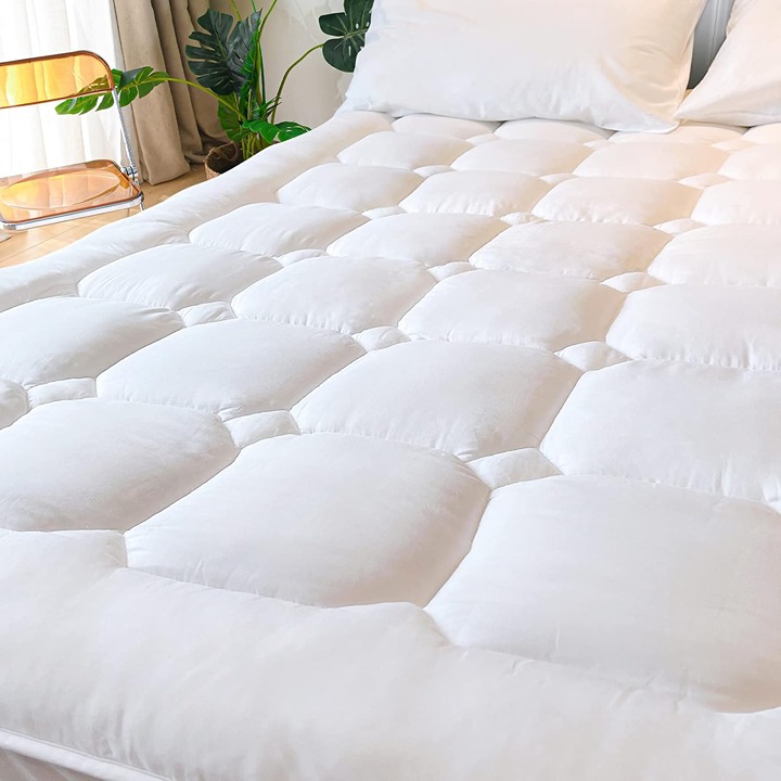 Mattress Pad Cooling Rayon from Bamboo King Size
