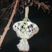 Handmade macrame hanging basket