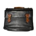 POLO RALPH LAUREN VTG BLACK LEATHER PORTFOLIO BRIEFCASE DOCUMENT FILE HOLDER 16”