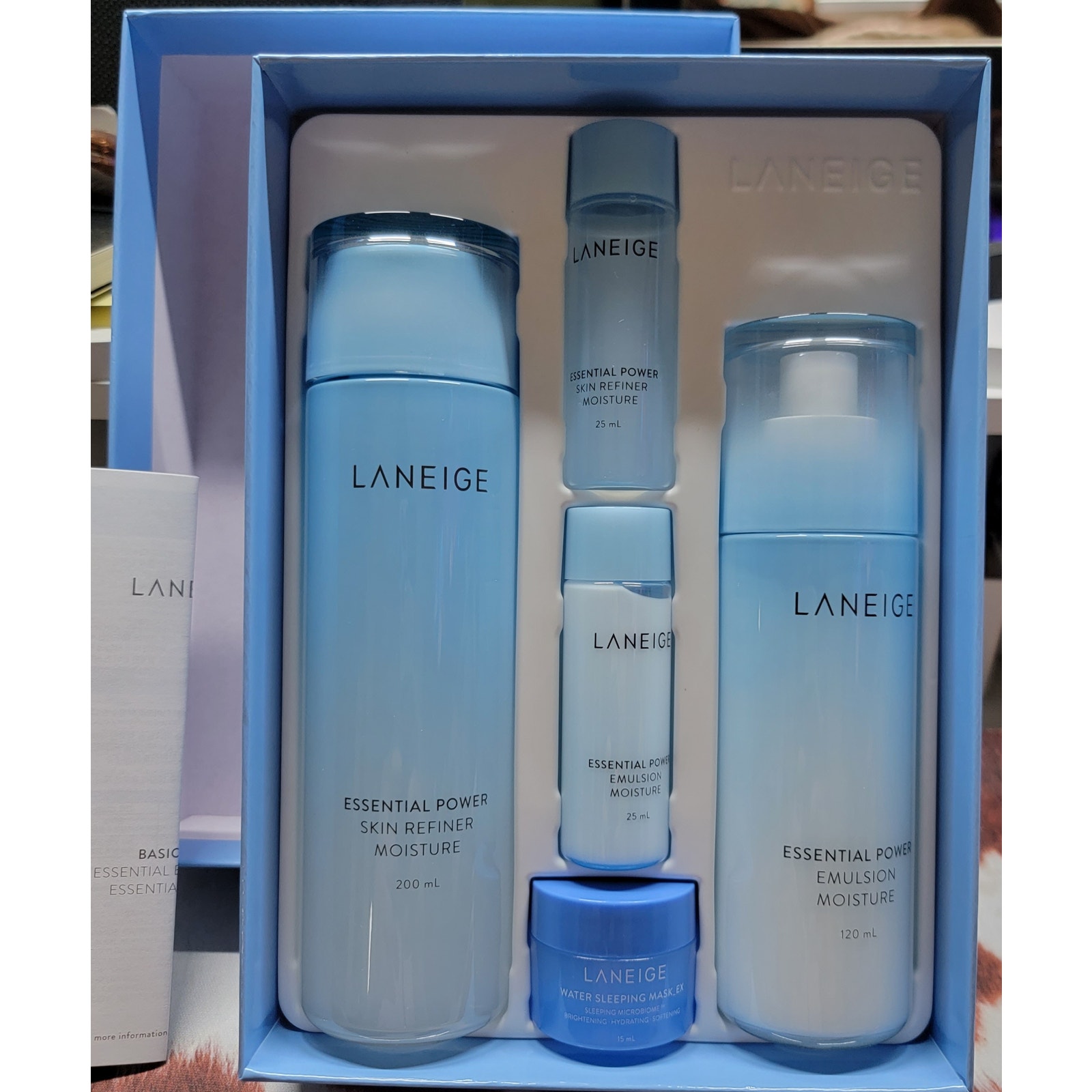 NEW Laneige Basic Duo Set Moisture – 5-Piece Hydration Skincare Set