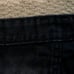 Black distressed Shorts
