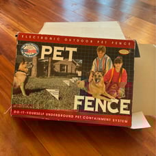 OUTDOOR UNDERGROUND PET FENCE