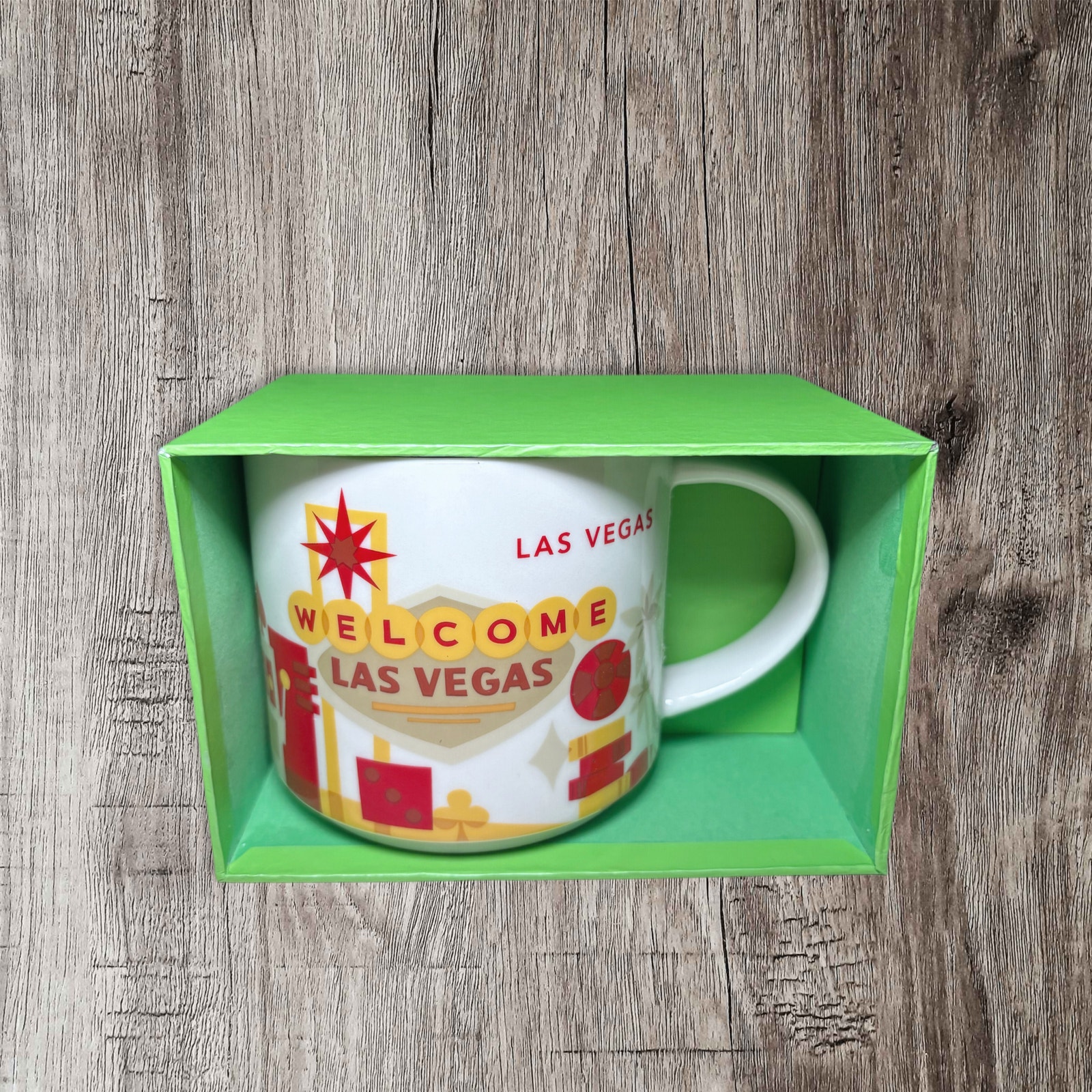 Starbucks Las Vegas You Are Here mug NIB no chips or cracks