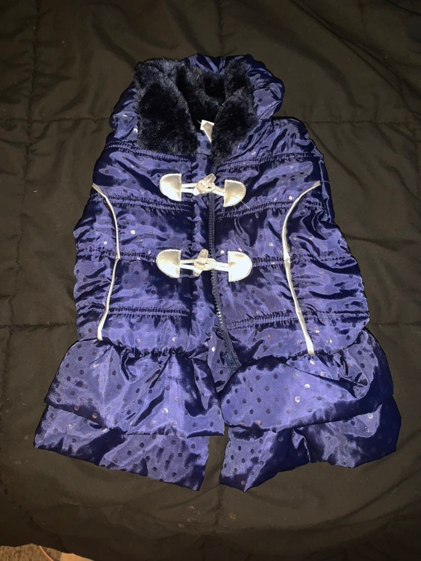 Blue Puffer Vest 4t