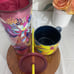Vera Bradley Floral Tumbler & Mug Set With Lid & Straw