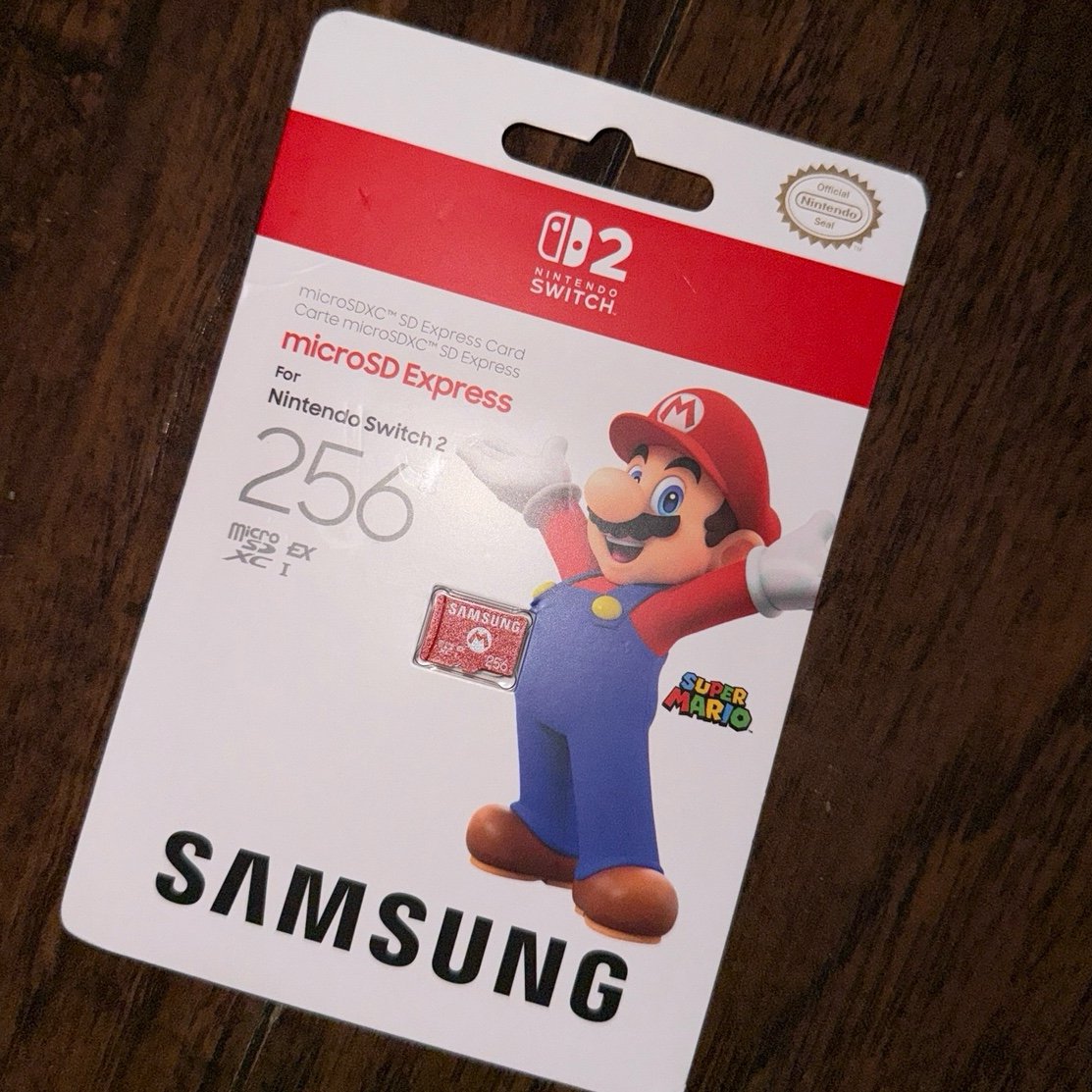 Samsung microSD Express Card – 256GB for Nintendo Switch 2