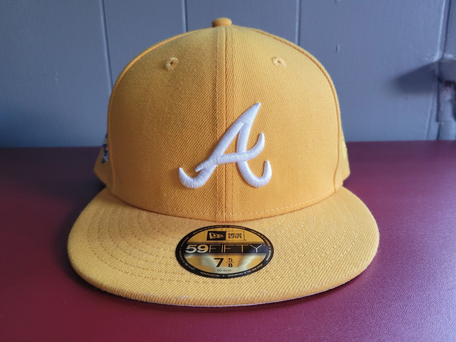Pink Lemonade Atlanta Braves 7 5/8 New Era Fitted Cap